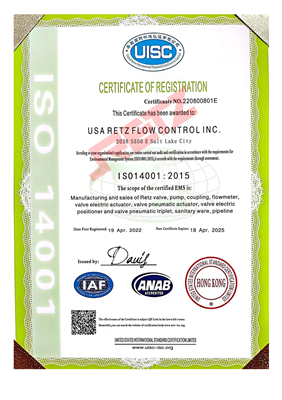 ISO14001體系認證-英文